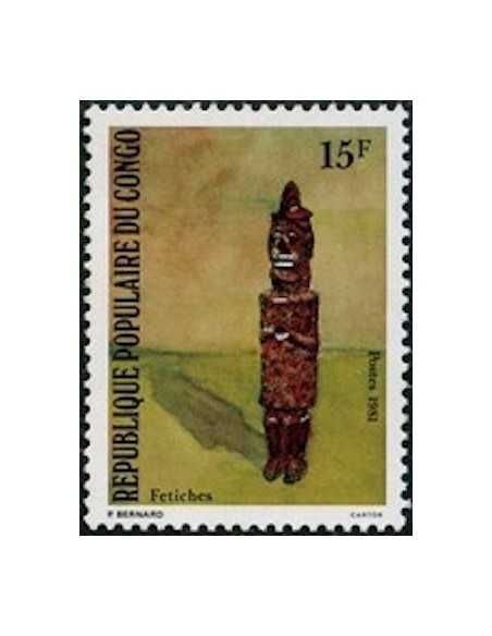 Timbre Poste Congo N° 0649 N** philatelie foxtimbre