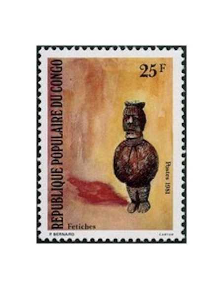 Timbre Poste Congo N° 0650 N** philatelie foxtimbre