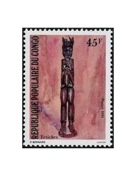 Timbre Poste Congo N° 0651 N** philatelie foxtimbre