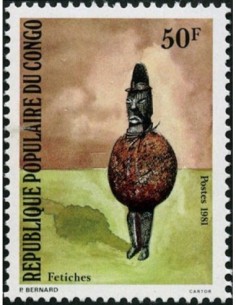 Timbre Poste Congo N° 0652 N** philatelie foxtimbre