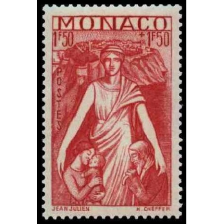 Monaco Neuf ** N° 0219