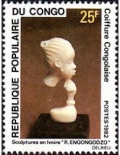 Timbre Poste Congo N° 0660 N** philatelie foxtimbre