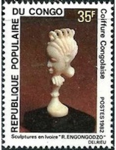 Timbre Poste Congo N° 0661 N** philatelie foxtimbre