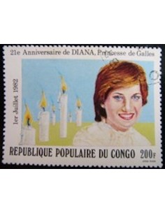 Timbre Poste Congo N° 0670 N** philatelie foxtimbre