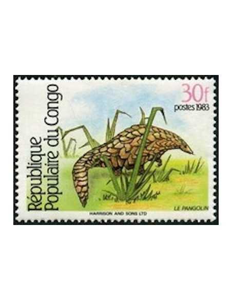 Timbre Poste Congo N° 0711A N** philatelie foxtimbre