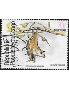 Timbre Poste Congo N° 0711B N** philatelie foxtimbre