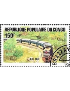 Timbre Poste Congo N° 0727 N** philatelie foxtimbre