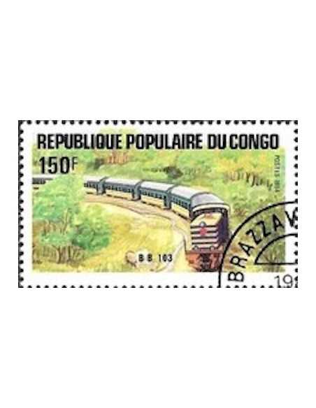 Timbre Poste Congo N° 0727 N** philatelie foxtimbre