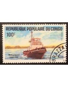 Timbre Poste Congo N° 0730 N** philatelie foxtimbre