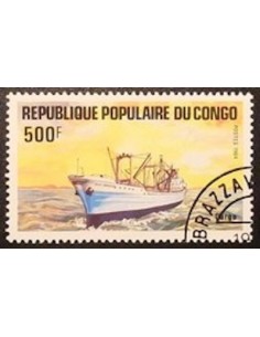 Timbre Poste Congo N° 0733 N** philatelie foxtimbre
