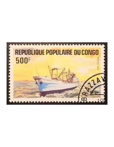 Timbre Poste Congo N° 0733 N** philatelie foxtimbre