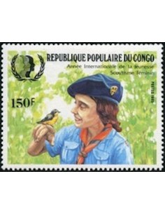 Timbre Poste Congo N° 0756 N** philatelie foxtimbre