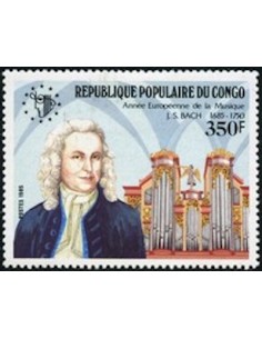 Timbre Poste Congo N° 0758 N** philatelie foxtimbre