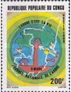 Timbre Poste Congo N° 0770 N** philatelie foxtimbre