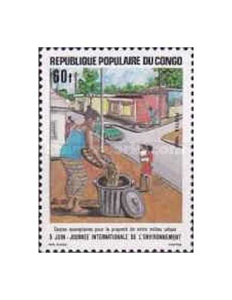 Timbre Poste Congo N° 0774 N** philatelie foxtimbre