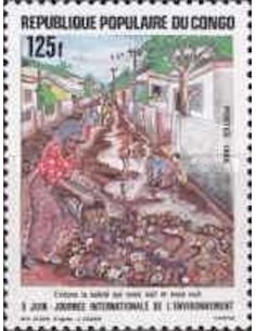 Timbre Poste Congo N° 0775 N** philatelie foxtimbre