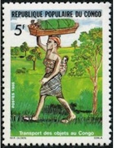 Timbre Poste Congo N° 0776 N** philatelie foxtimbre