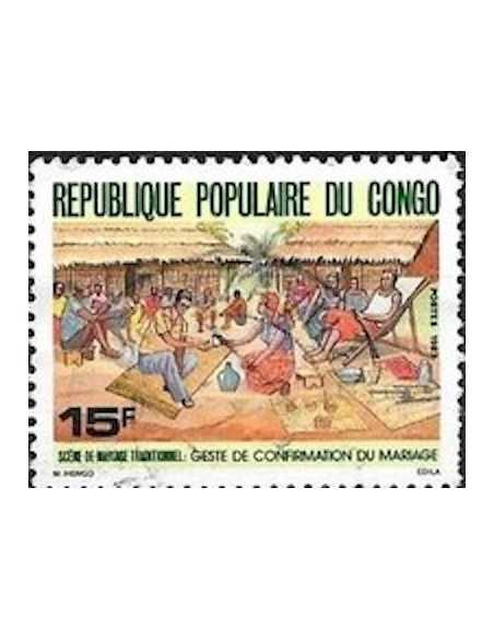 Timbre Poste Congo N° 0795 N** philatelie foxtimbre