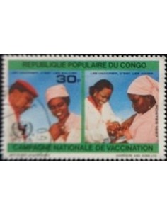 Timbre Poste Congo N° 0811 N** philatelie foxtimbre