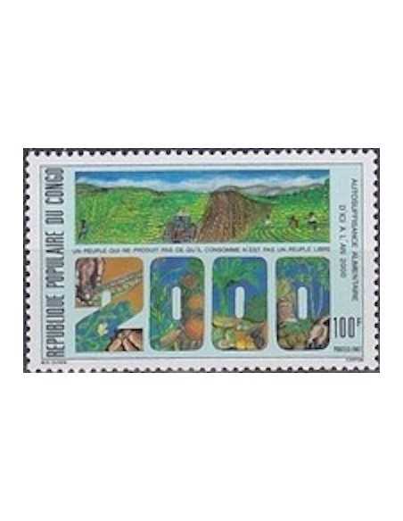 Timbre Poste Congo N° 0819 N** philatelie foxtimbre