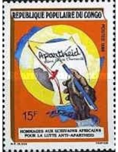 Timbre Poste Congo N° 0823 N** philatelie foxtimbre