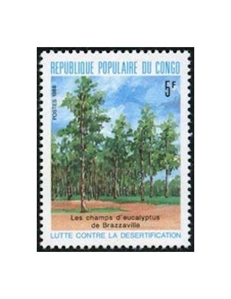 Timbre Poste Congo N° 0836 N** philatelie foxtimbre