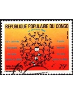 Timbre Poste Congo N° 0839 N** philatelie foxtimbre