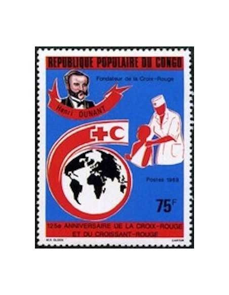 Timbre Poste Congo N° 0845 N** philatelie foxtimbre