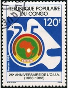Timbre Poste Congo N° 0846 N** philatelie foxtimbre