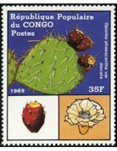Timbre Poste Congo N° 0855 N** philatelie foxtimbre