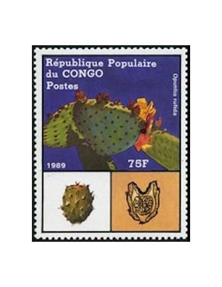 Timbre Poste Congo N° 0858 N** philatelie foxtimbre