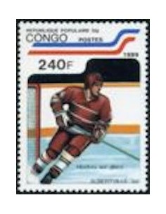 Timbre Poste Congo N° 0865 N** philatelie foxtimbre