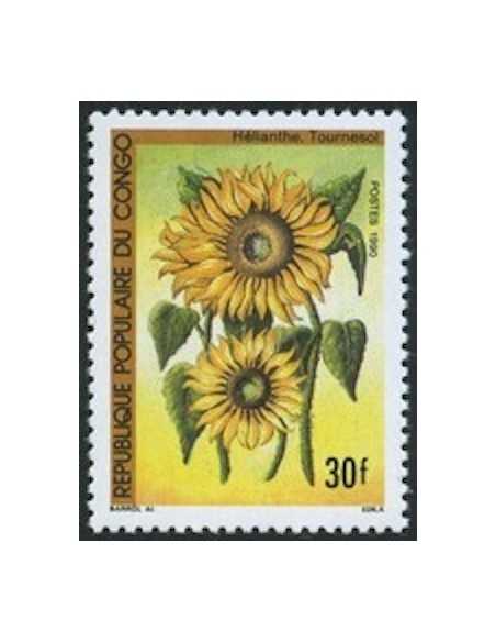 Timbre Poste Congo N° 0875 N** philatelie foxtimbre