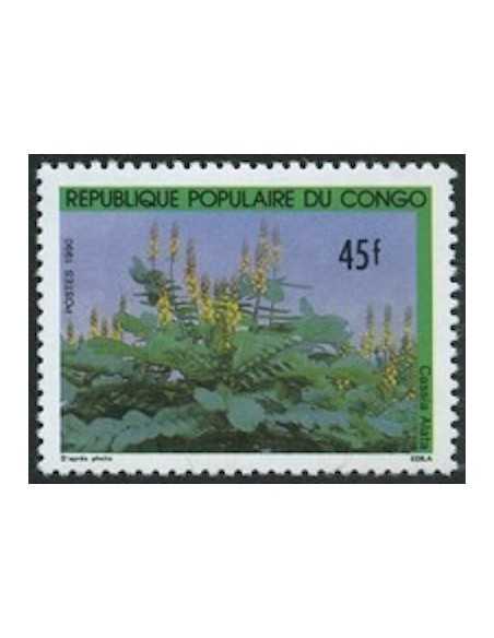 Timbre Poste Congo N° 0876 N** philatelie foxtimbre