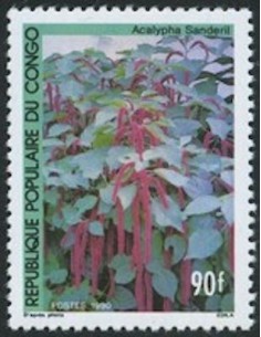 Timbre Poste Congo N° 0878 N** philatelie foxtimbre