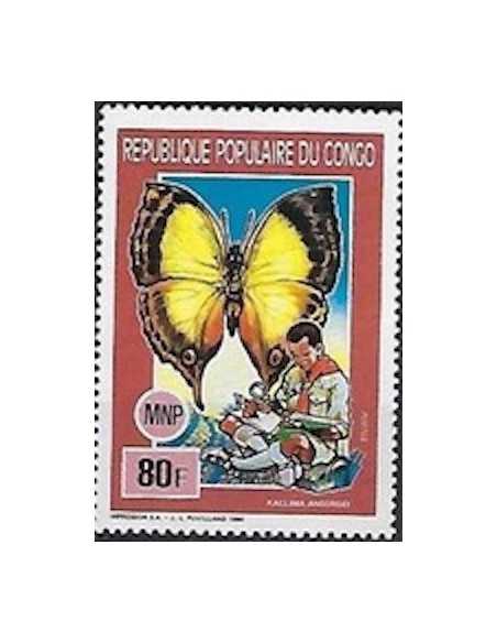 Timbre Poste Congo N° 0883 N** philatelie foxtimbre