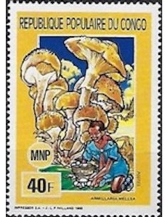 Timbre Poste Congo N° 0884 N** philatelie foxtimbre