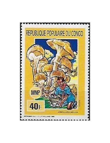 Timbre Poste Congo N° 0884 N** philatelie foxtimbre