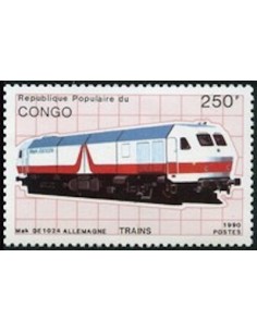 Timbre Poste Congo N° 0888M N** philatelie foxtimbre