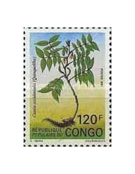 Timbre Poste Congo N° 0902 N** philatelie foxtimbre