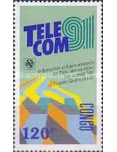 Timbre Poste Congo N° 0906 N** philatelie foxtimbre