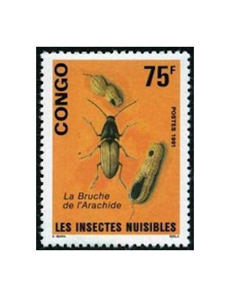 Timbre Poste Congo N° 0907 N** philatelie foxtimbre