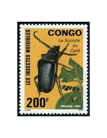 Timbre Poste Congo N° 0909 N** philatelie foxtimbre