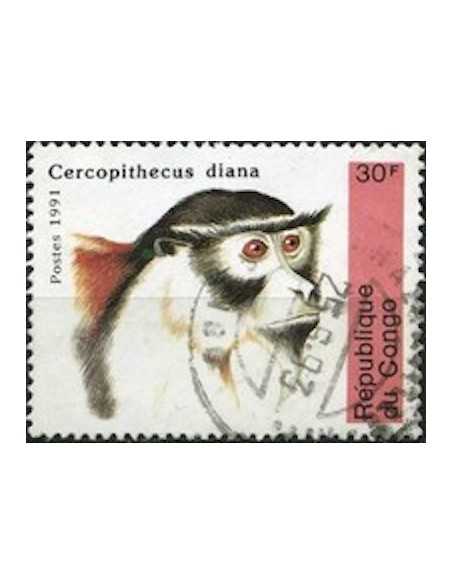 Timbre Poste Congo N° 0948A N** philatelie foxtimbre