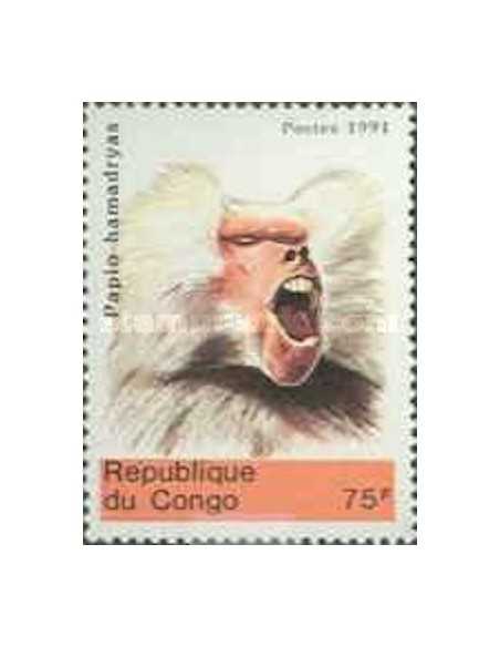 Timbre Poste Congo N° 0948D N** philatelie foxtimbre