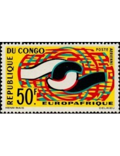 Timbre Poste Congo N° PA027 N** philatelie foxtimbre