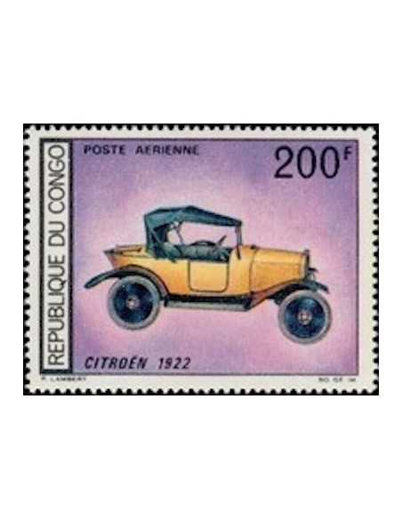 Timbre Poste Congo N° PA068 N** philatelie foxtimbre