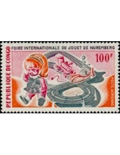 Timbre Poste Congo N° PA085 N** philatelie foxtimbre