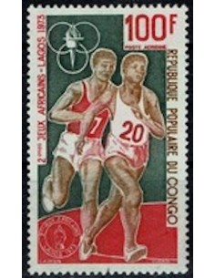 Timbre Poste Congo N° PA183 N** philatelie foxtimbre