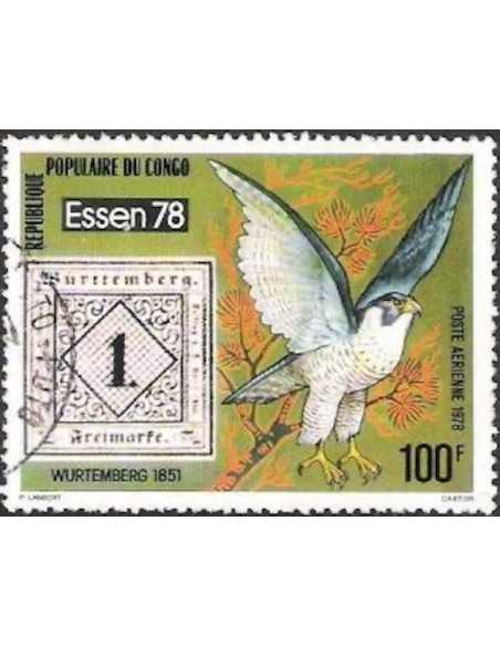 Timbre Poste Congo N° PA244A N** philatelie foxtimbre